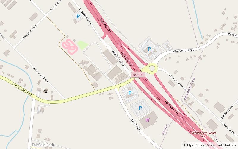 Hants Exhibition Arena location map