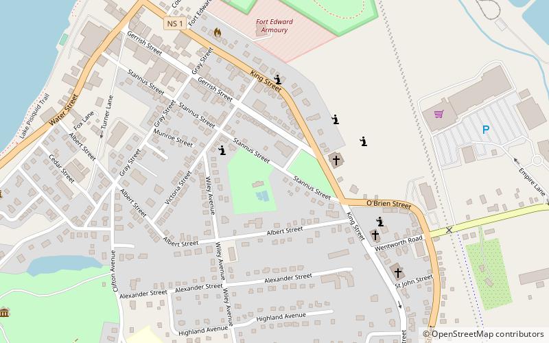 Stannus Street Rink location map