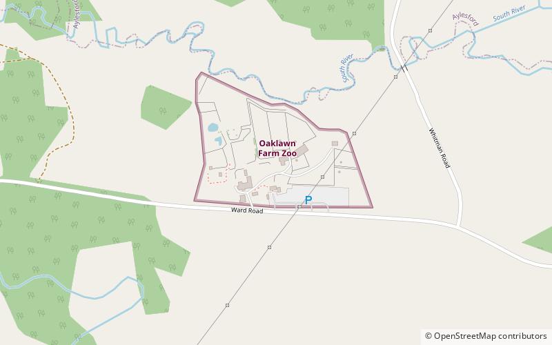 Oaklawn Farm Zoo location map