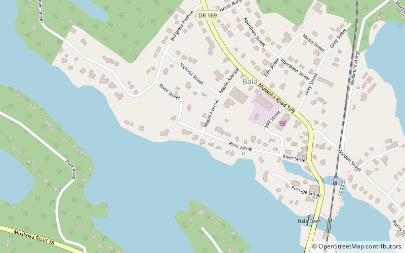 Bala's Museum location map
