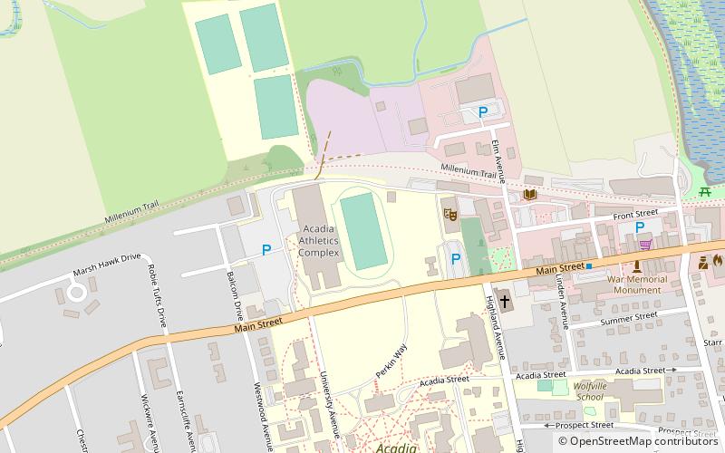 Raymond Field location map