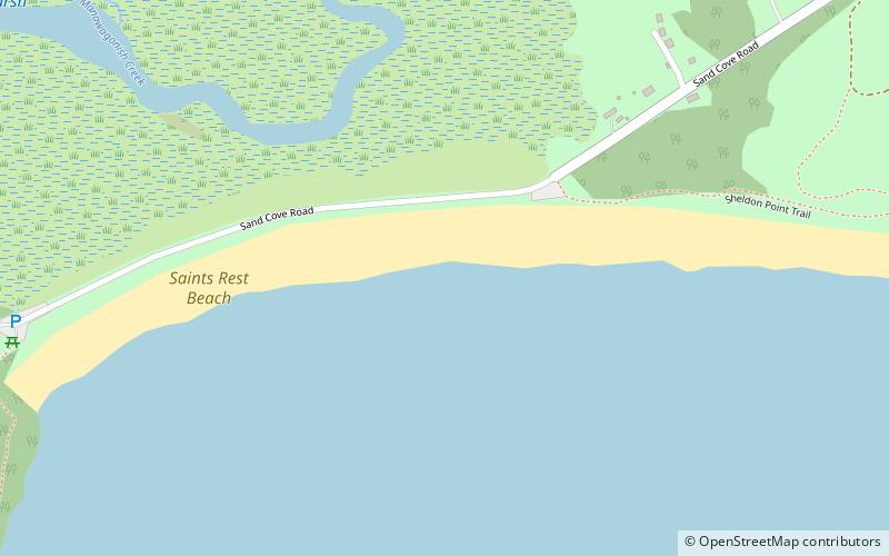 saints rest beach saint john location map