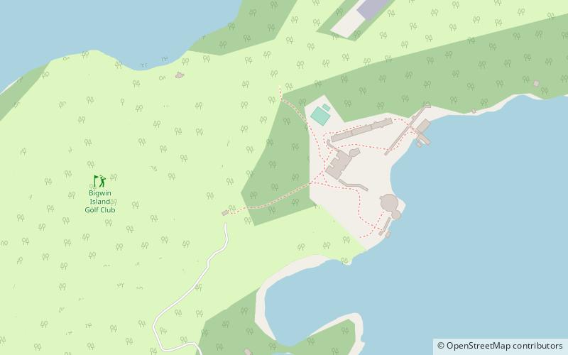Bigwin Island location map