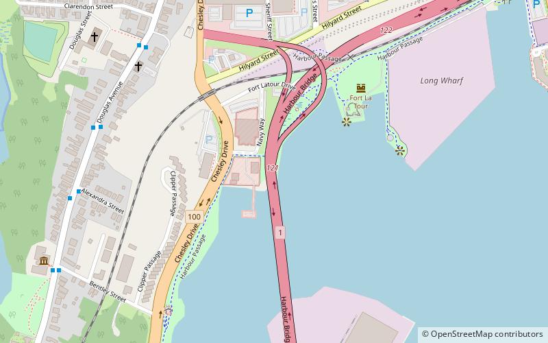 harbour passage saint john location map