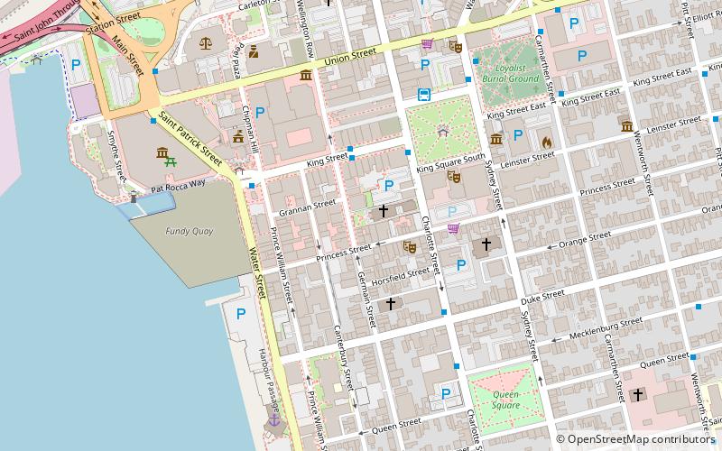 Trinity Royal Heritage Conservation Area location map