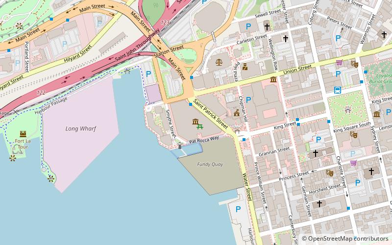 New Brunswick Museum location map