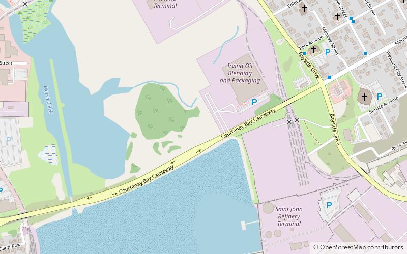 saint john harbour location map