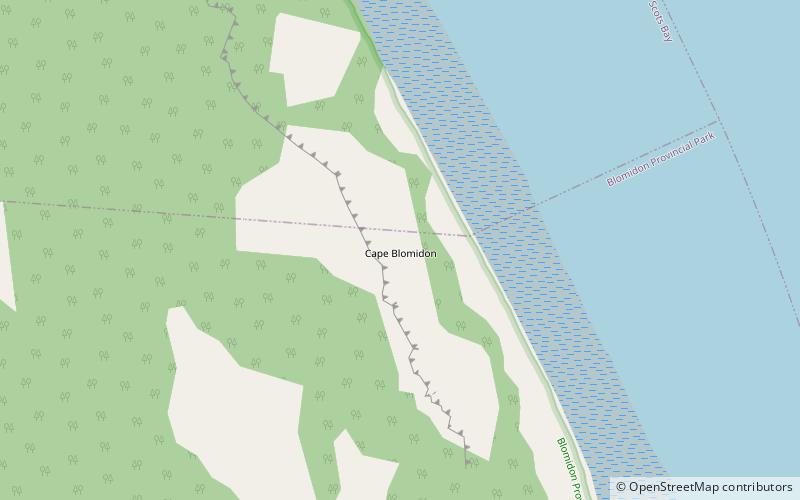 Blomidon Formation location map