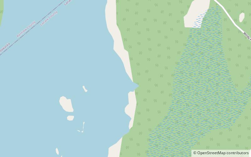 White Lake location map