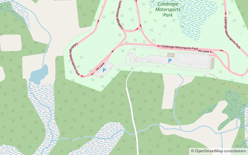 Calabogie Motorsports Park location map