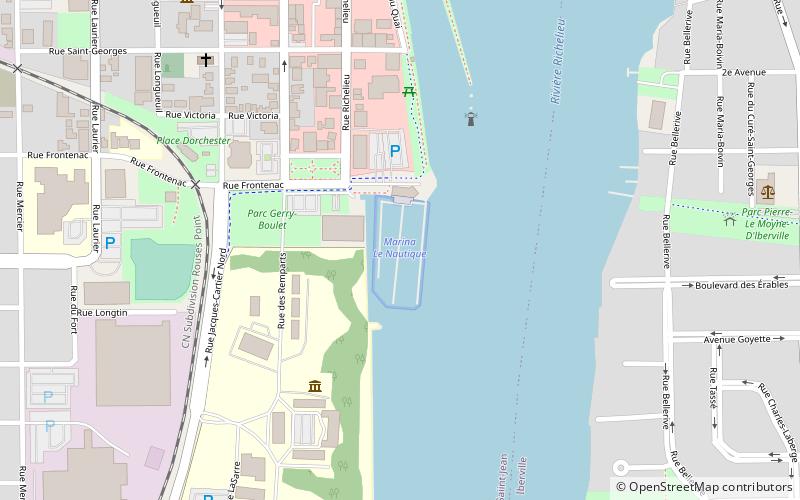 marina le nautique saint jean sur richelieu location map