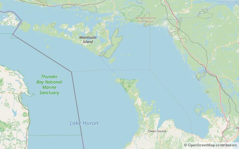 Flowerpot Island location map