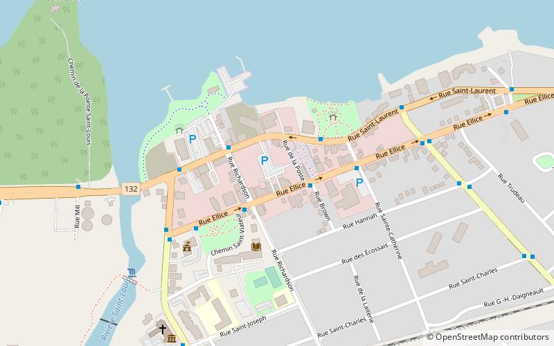 Beauharnois location map