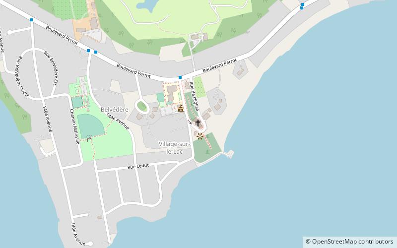 sainte jeanne de chantal isla perrot location map