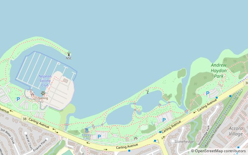 Andrew Haydon Park location map