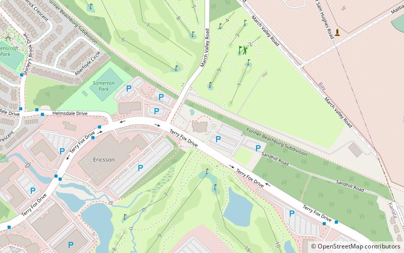 Marshes Golf Club location map