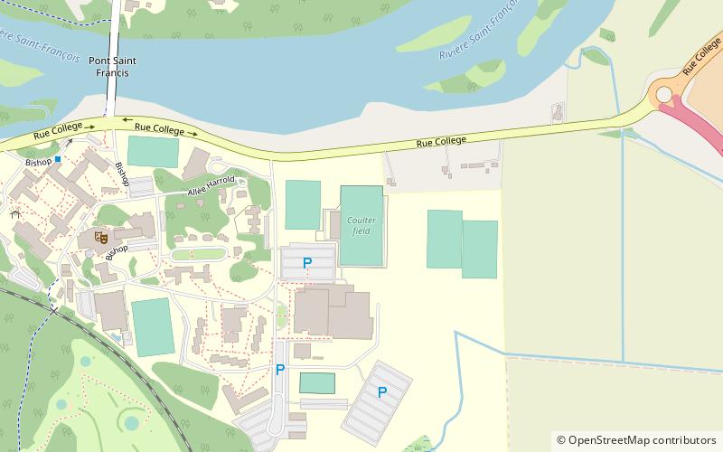 coulter field sherbrooke location map