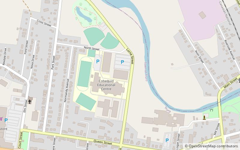 Colchester Legion Stadium location map