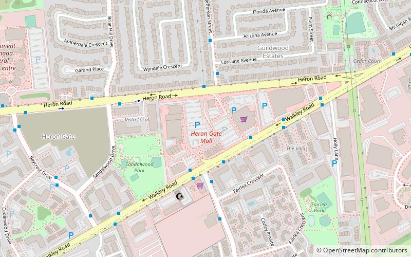 Herongate Square location map