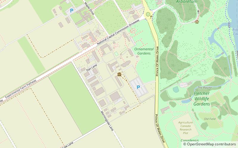 Canada Agriculture Museum location map