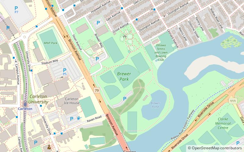 Brewer Park location map
