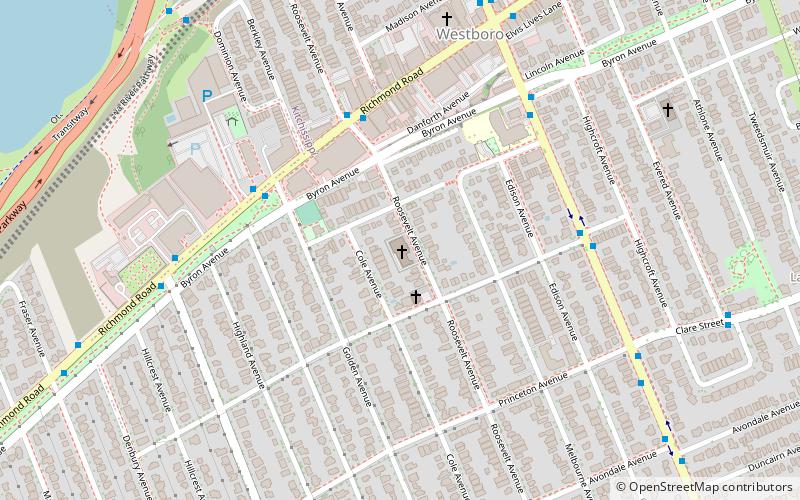 Westminster Presbyterian Church location map