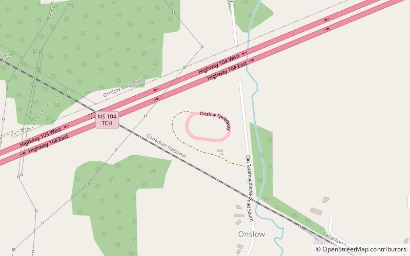 Onslow Speedway location map