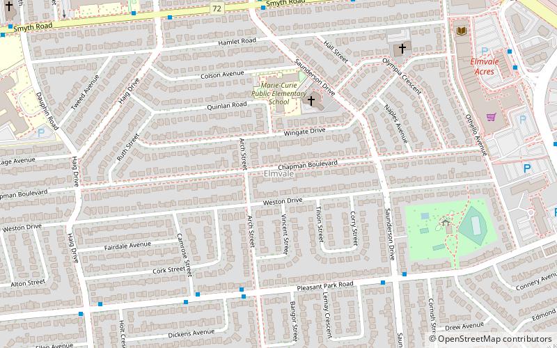 Elmvale Acres location map