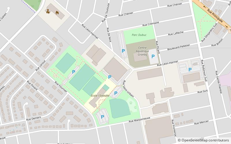 Centre sportif Léonard-Grondin location map