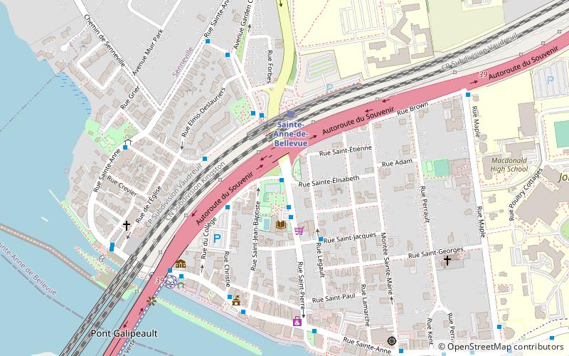 Écomuseum location map