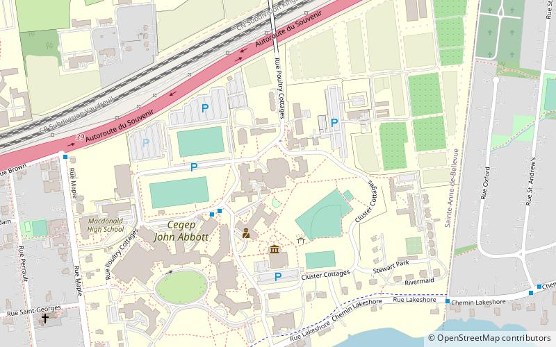 macdonald campus sainte anne de bellevue location map