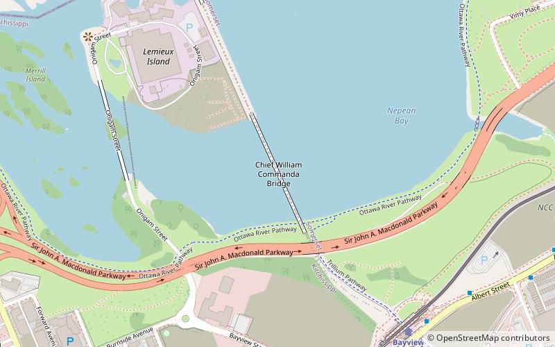 Prince of Wales Bridge location map