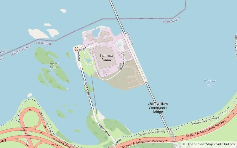 lemieux island ottawa location map