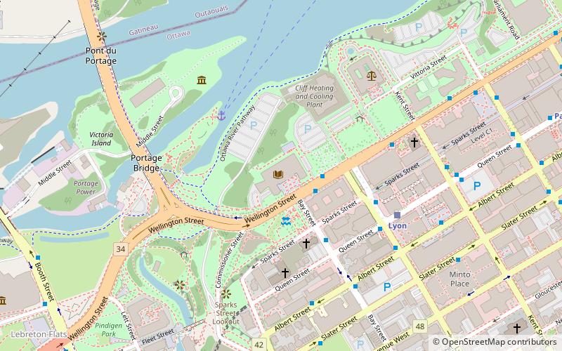 Library and Archives Canada location map