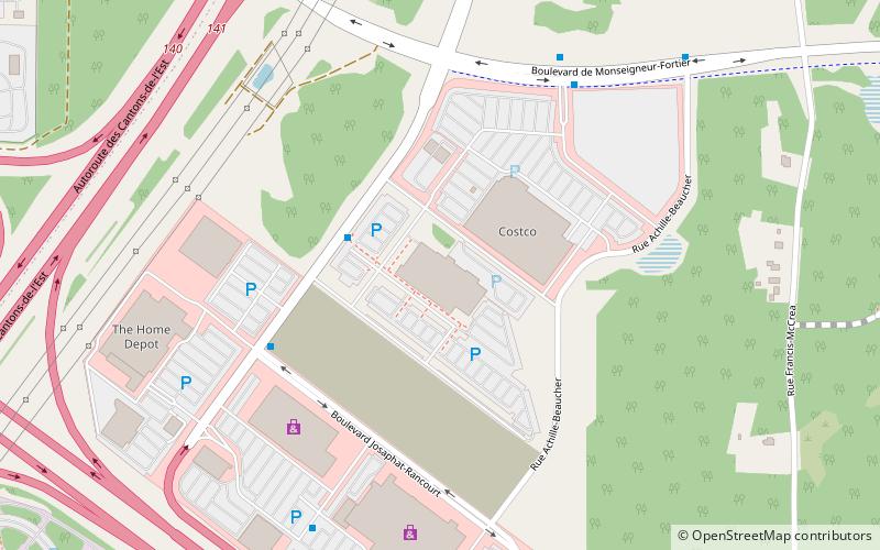 Centre de Foires de Sherbrooke location map