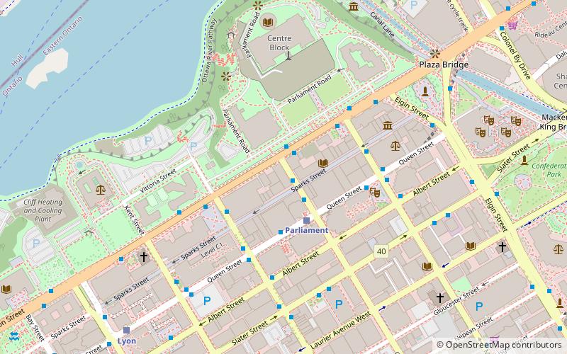Sir John A. Macdonald Building location map