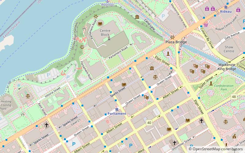 Portrait Gallery of Canada location map