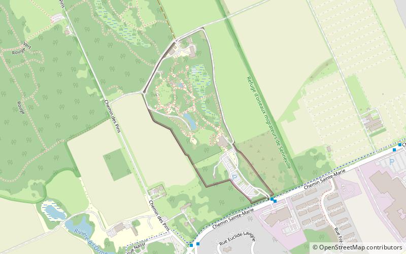 Ecomuseum Zoo location map