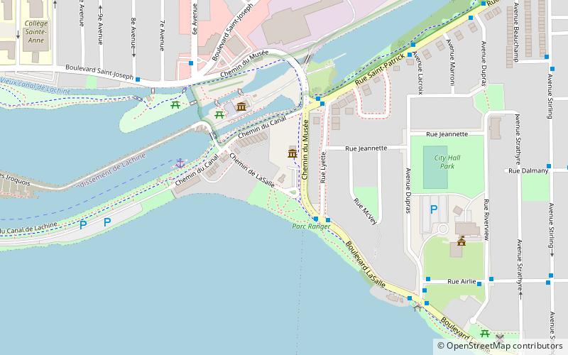 Musée de Lachine location map