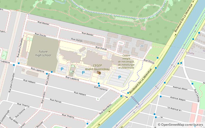 Centre de documentation collégiale location map