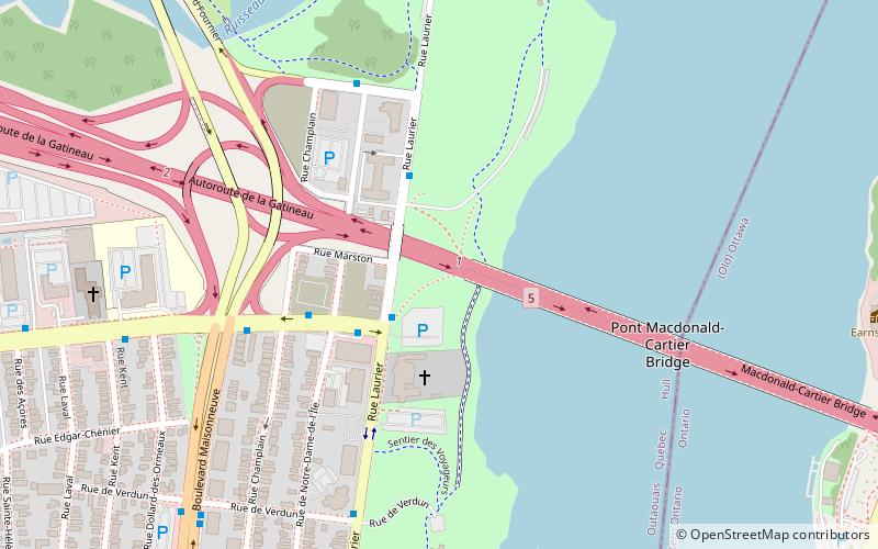 Jacques Cartier Park location map