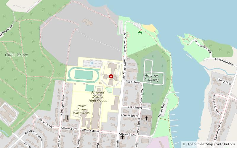 cenotaf arnprior location map