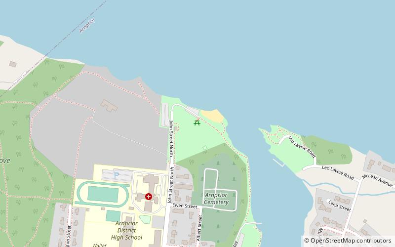 Robert Simpson Park location map