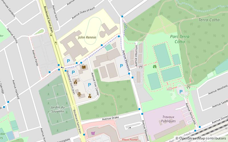 bob birnie arena ile de montreal location map