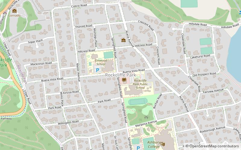 Rockcliffe Park location map