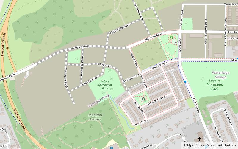 Viscount Alexander Park location map