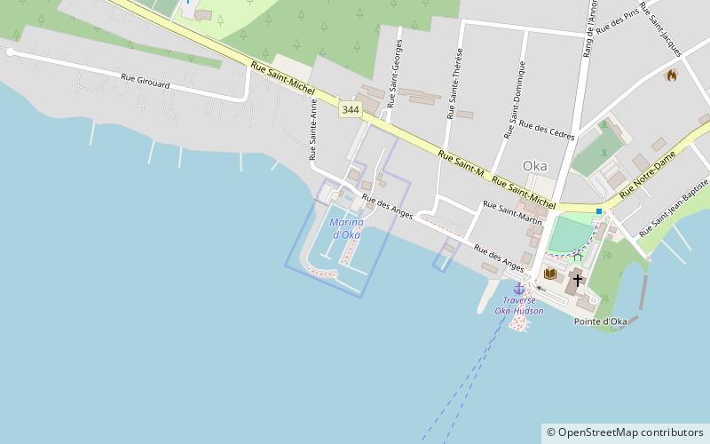 Marina d'Oka location map