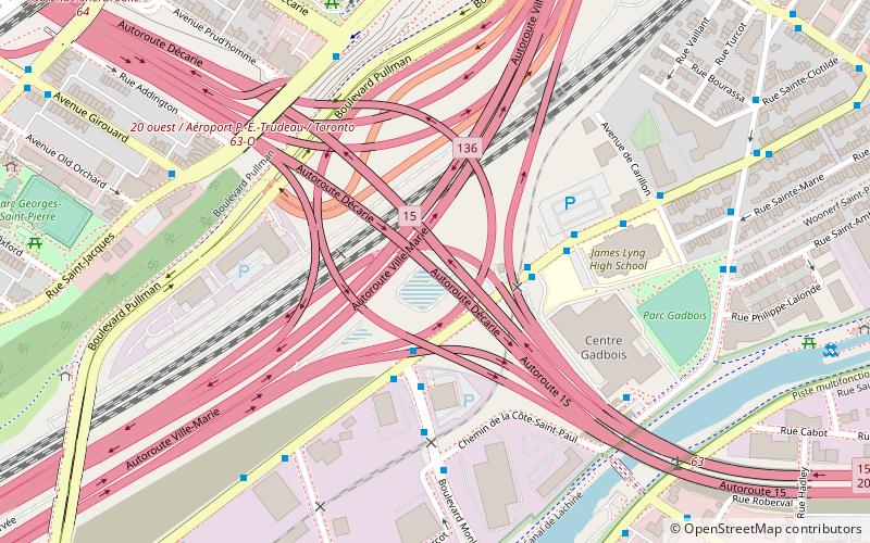 Échangeur Turcot location map