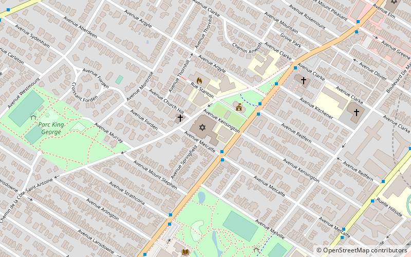 Congregation Shaar Hashomayim location map