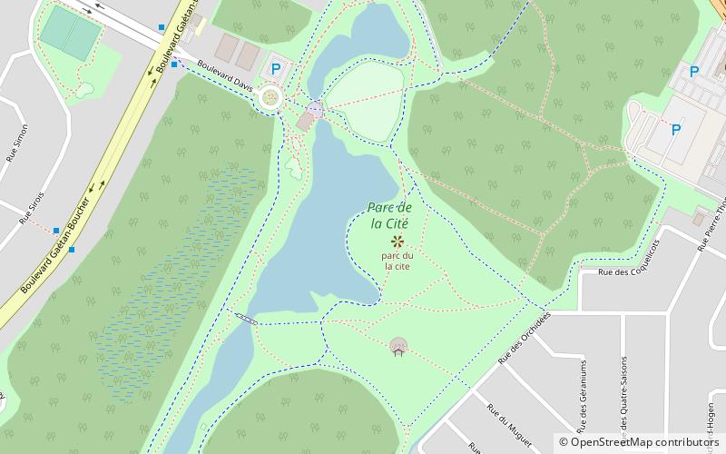 Parc de la Cité location map